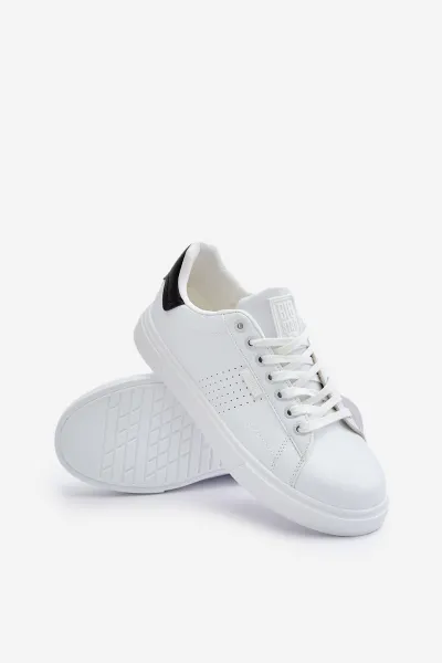 BIG STAR SHOES Pánske Sneakers Z Eko Kože Big Star