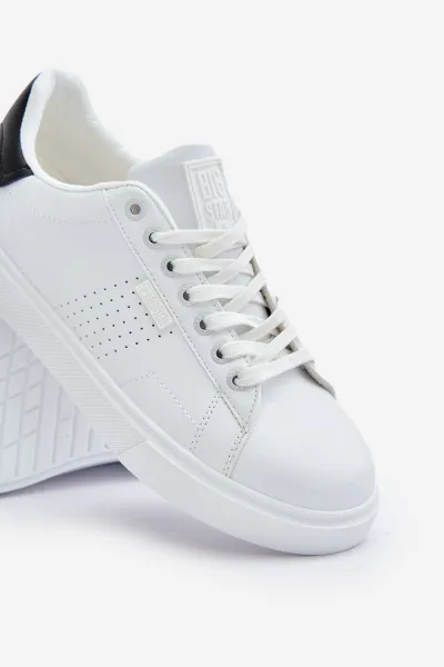 BIG STAR SHOES Pánske Sneakers Z Eko Kože Big Star