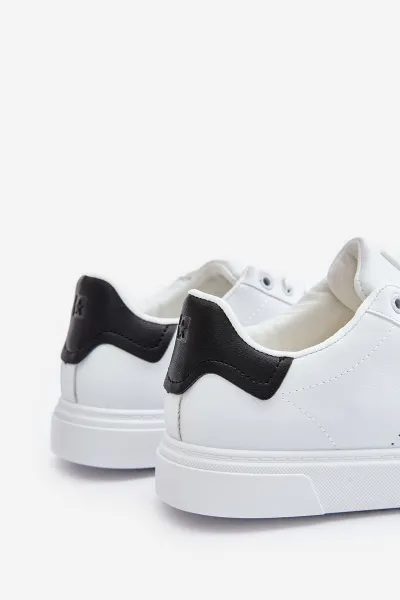 BIG STAR SHOES Pánske Sneakers Z Eko Kože Big Star