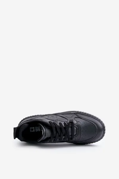 BIG STAR SHOES Pánske Tenisky Z Eko Kože Big Star