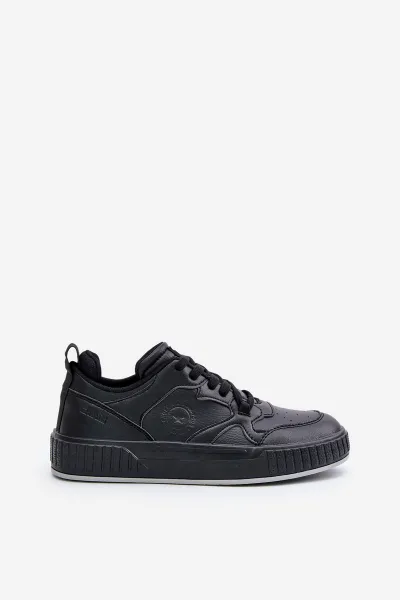 BIG STAR SHOES Pánske Tenisky Z Eko Kože Big Star