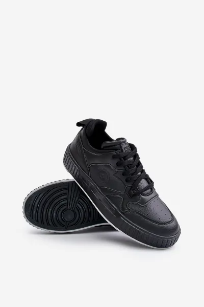 BIG STAR SHOES Pánske Tenisky Z Eko Kože Big Star