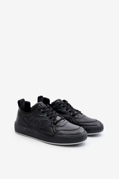 BIG STAR SHOES Pánske Tenisky Z Eko Kože Big Star