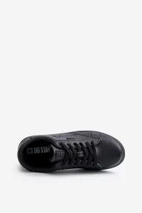 BIG STAR SHOES Pánske Tenisky Z Eko Kože Big Star