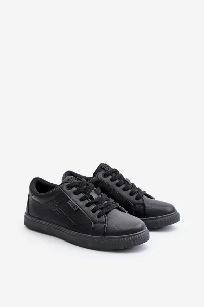 BIG STAR SHOES Pánske Tenisky Z Eko Kože Big Star