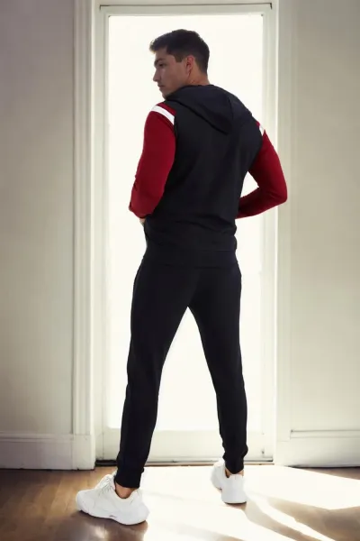 82501 Dewberry Mens Tracksuit Set-NAVY