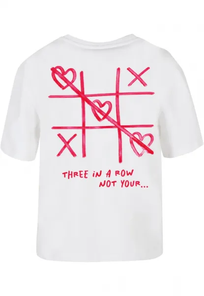 Women's T-shirt Three In A Row white