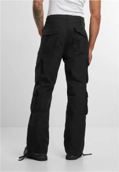 Men's pants Deaths Head Pure black