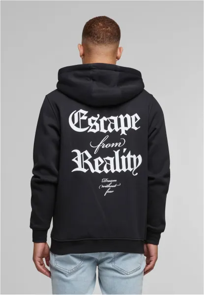 Men's zip-up hoodie Escape From Reality black