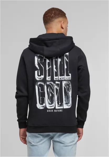 Men's Zipper Sweatshirt Still Cold Black