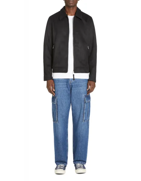 Celio Faux Suede Jacket Jufaster - Mens