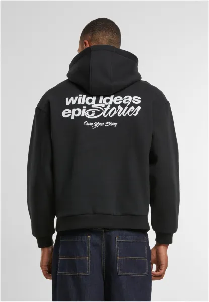 Men's hoodie Wild Stories black