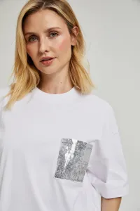Marisse Women's Blouse L-Ts-4431 White