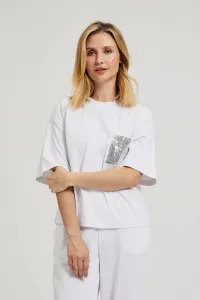 Marisse Women's Blouse L-Ts-4431 White