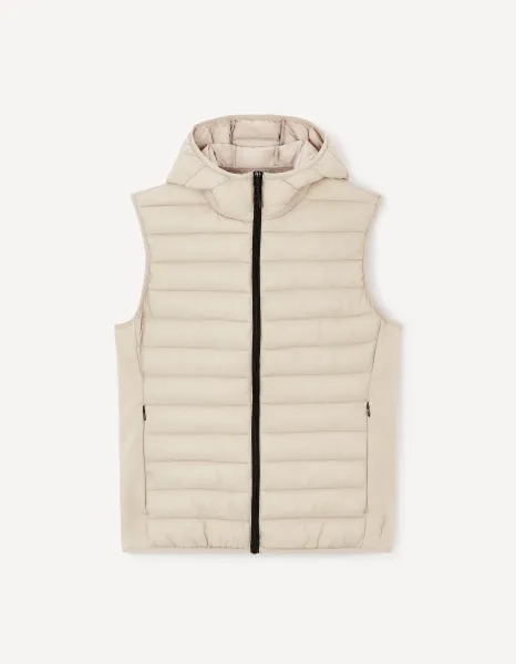 Celio Hooded Vest Jushellsl - Mens