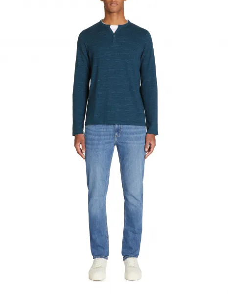 Celio Sweater henley Gelano - Men's