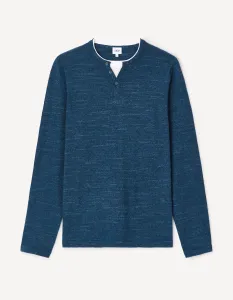 Celio Sweater henley Gelano - Men's