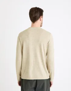 Celio Sweater henley Gelano - Men's