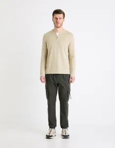 Celio Sweater henley Gelano - Men's