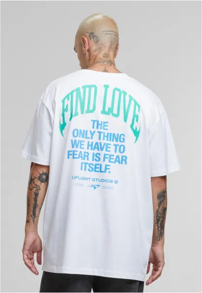 Men's T-shirt Find Love white
