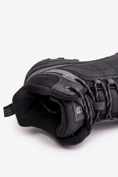 Insulated lightweight men's trekking shoes McBraun black