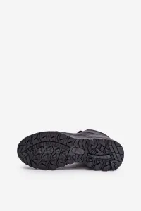 Insulated lightweight men's trekking shoes McBraun black