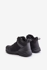 Insulated lightweight men's trekking shoes McBraun black