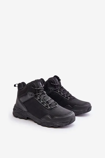Insulated lightweight men's trekking shoes McBraun black