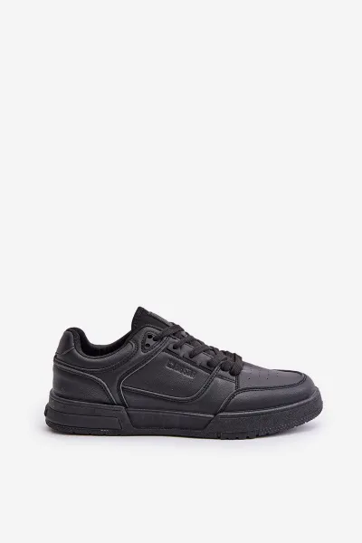 Low men's sneakers Big Star HI-POLY SYSTEM Black