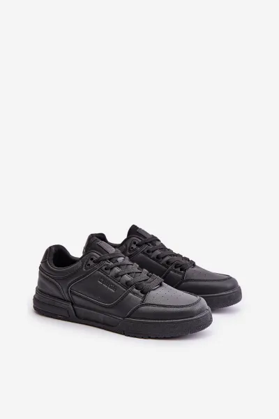 Low men's sneakers Big Star HI-POLY SYSTEM Black