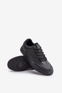 Low men's sneakers Big Star HI-POLY SYSTEM Black