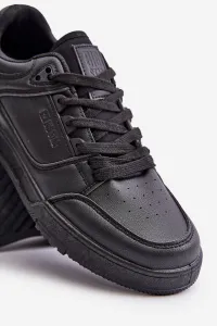 Low men's sneakers Big Star HI-POLY SYSTEM Black