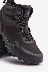 Lightweight insulated men's trekking shoes McBraun waterproof black