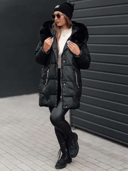 Dámska zimná bunda FROSTYFIT čierna