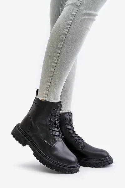 Insulated ankle boots Workery women's Big Star black