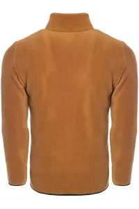 24601 Dewberry 5 Pocket Outdoor Full Zipper Fleece Jacket-CAMEL