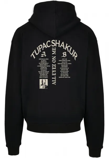 Men's sweatshirt 2Pac All Eyez on me Tracklist black