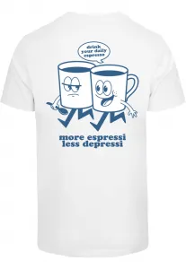 Men's T-shirt More Espressi white
