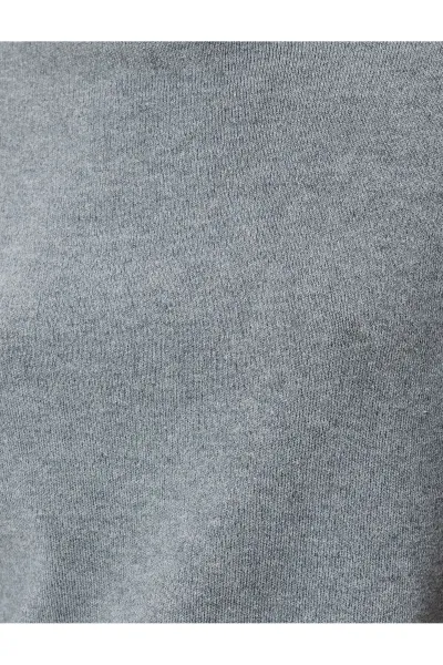 Koton Turtleneck Oversize Knitwear Sweater Long Sleeve Soft Textured