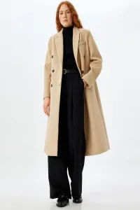 Koton Beige Women's Coat