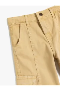 Koton Cargo Jeans Wide Leg Cotton - Wide Leg Jean