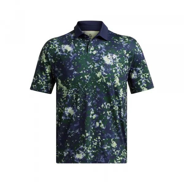 UA T2G Printed Polo-GRN