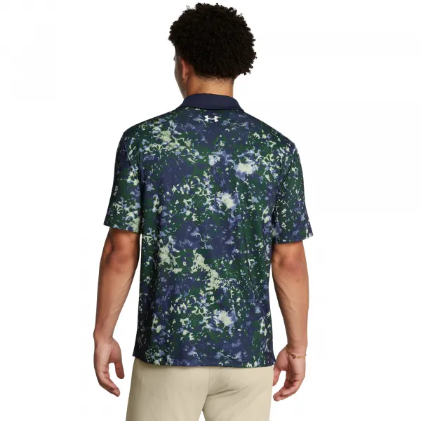 UA T2G Printed Polo-GRN