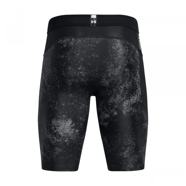 UA HG IsoChill Prtd Lg Sts-BLK