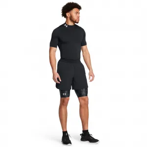 UA HG IsoChill Prtd Lg Sts-BLK