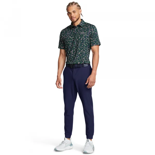 UA Playoff 3.0 Printed Polo-BLU