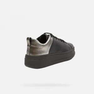 Black women's sneakers Geox Spherica Ecub-2 - Women's