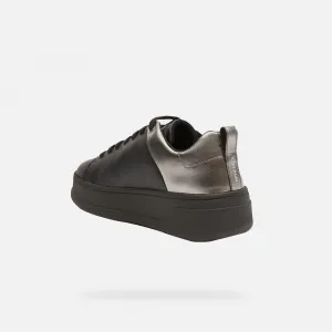 Black women's sneakers Geox Spherica Ecub-2 - Women's