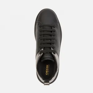 Black women's sneakers Geox Spherica Ecub-2 - Women's