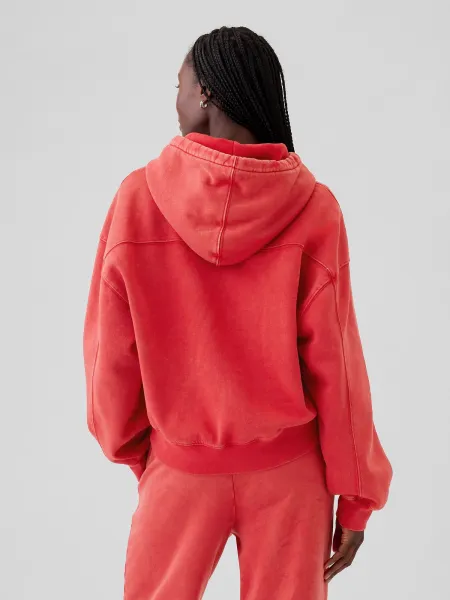 GAP Crop sweatshirt with logo - Women's